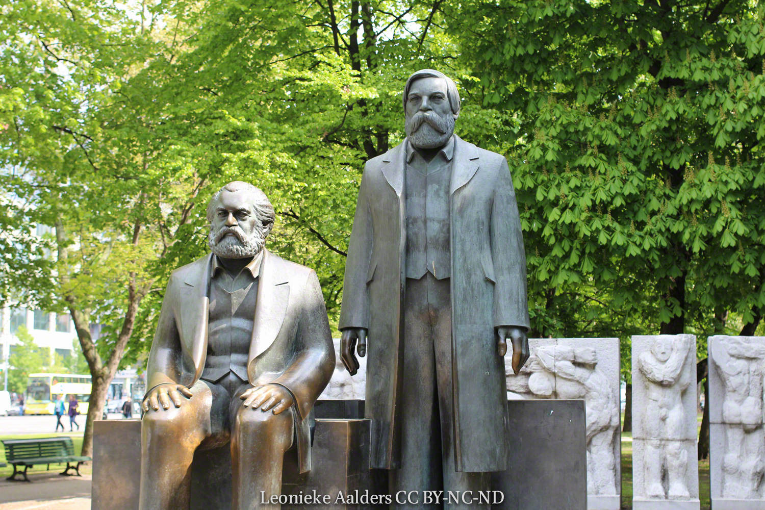 Friedrich Engels and Karl Marx
