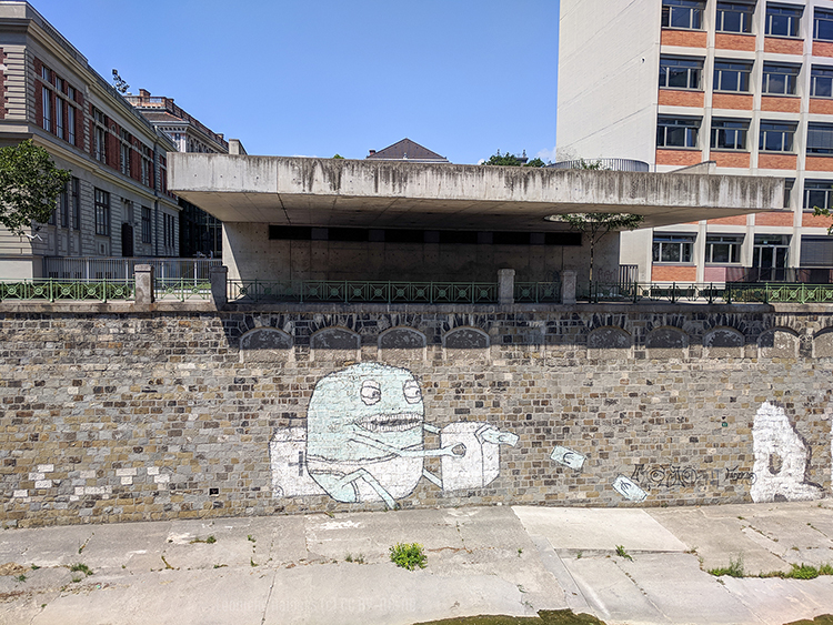 Street art, Wienfluss